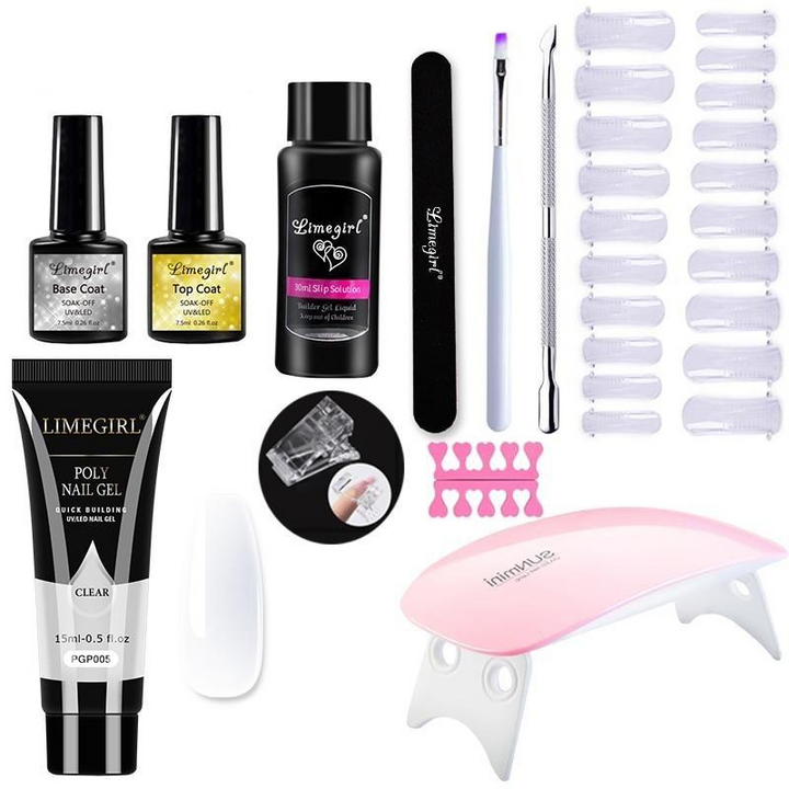 Dana DIY Complete Polygel Nail Set | Create Your Own Most Beautiful Nails