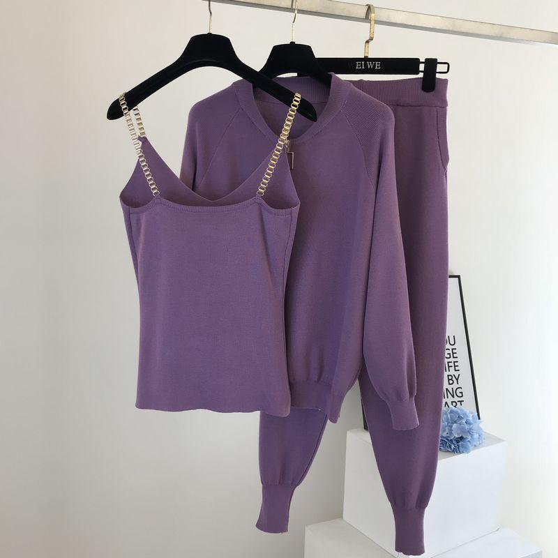 Vicky zestaw treningowy | 3-częściowy, stylowy dres damski