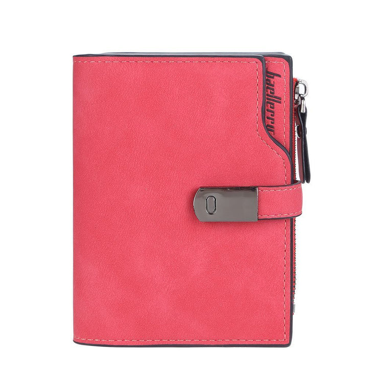 Compact Wallet with Magnetic Clasp | Handy & Trendy