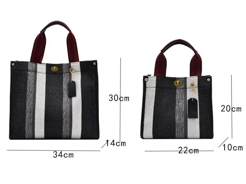 Rachelle Canvas Tote Bags | Versatile & Trendy