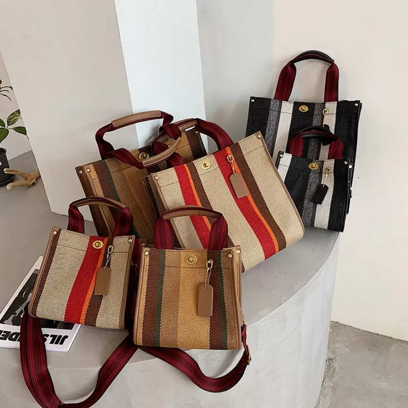Rachelle Canvas Tote Bags | Versatile & Trendy