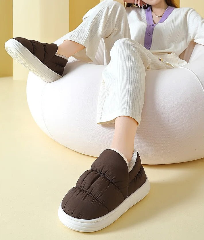Claire Winter Slip-Ons | Comfy & Warm