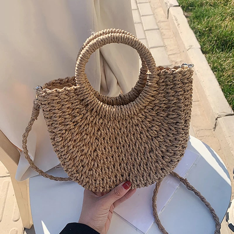 Sammy Jackson™ Romy Woven Shoulder Bag | A summery & elegant bag for women