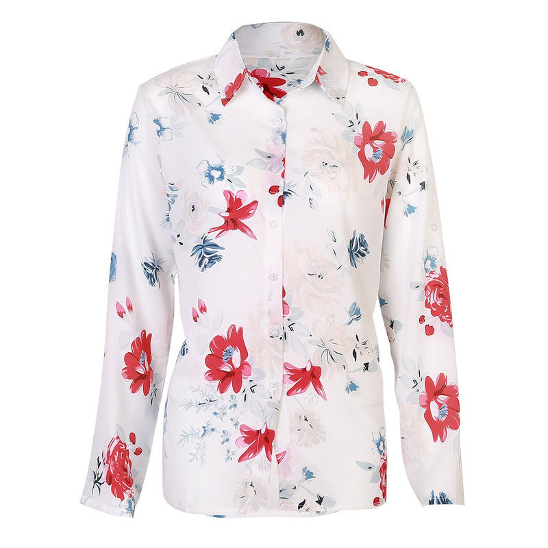 Sammy Jackson™ Fay Flower Bluzka | Letnia i Radosna Bluzka Damska