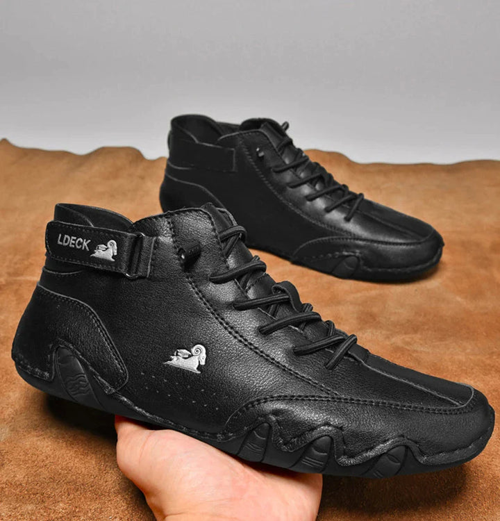 Daisy Leather Winter Sneakers | Warm & Versatile
