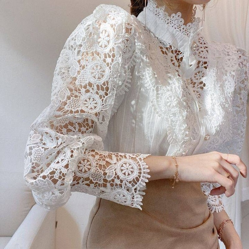 Lucy Lace Blouse | Classic, Elegant & Super Cute!