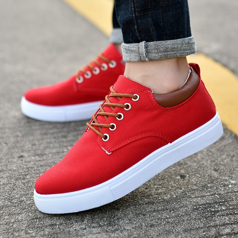 Sammy Jackson™ David Sneakers | Stoere herensneakers met witte zool