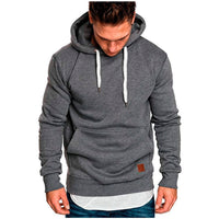 Sammy Jackson™ | Casual Hoodie voor Heren - Met Buidelzak en Wit Koord
