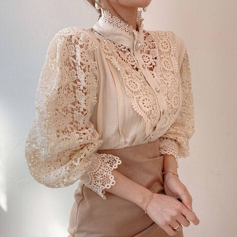 Lucy Lace Blouse | Classic, Elegant & Super Cute!