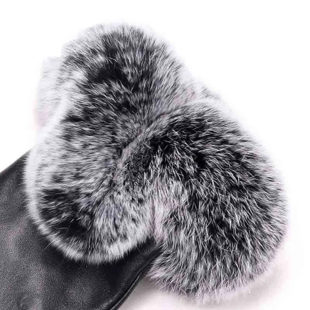 Apple Leather Gloves | Stylish & Warm
