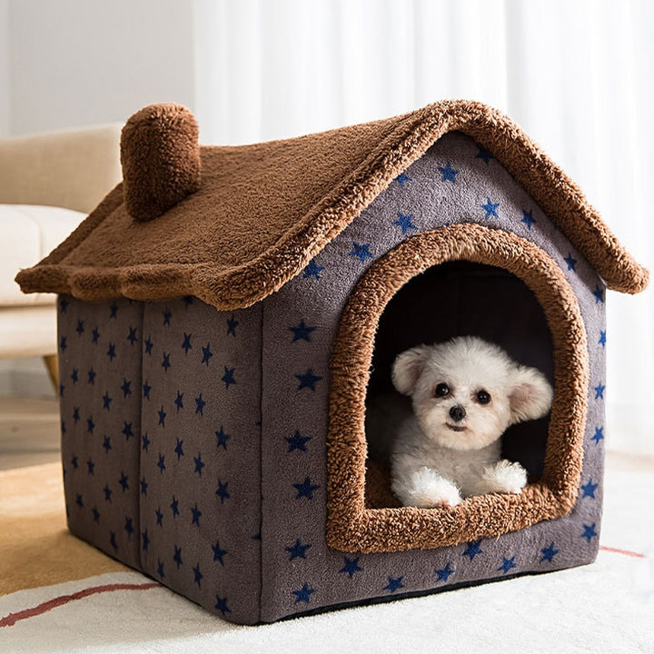 Sammy Jackson™ Fluffy Pet House | A cozy & warm sleeping spot for your pet