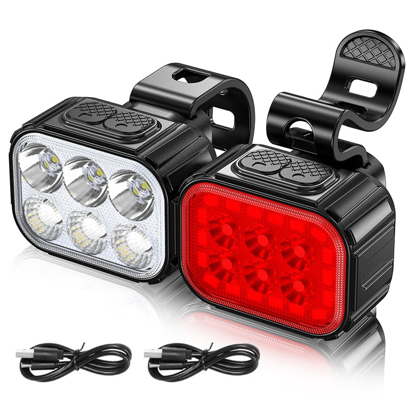 Sammy Jackson™ Pro LED Bike Lights | Always Safe in the Dark