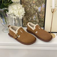 Mikaela Leather Slippers | Warm & Trendy