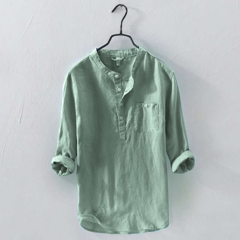 Sammy Jackson™ Lex Lniane Koszula | Stylowa i przewiewna koszula męska