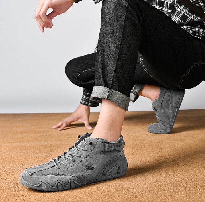 Daisy Leather Winter Sneakers | Warm & Versatile