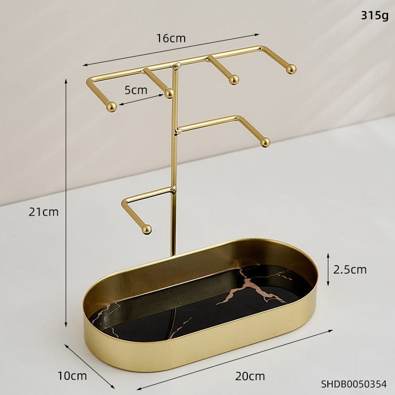 Nordic Design Storage Rack | Handy Accessory with a Luxurious Look