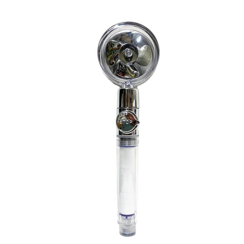 Sammy Jackson™ | Pro 360° Rotating Shower Head | A unique handheld shower with high pressure