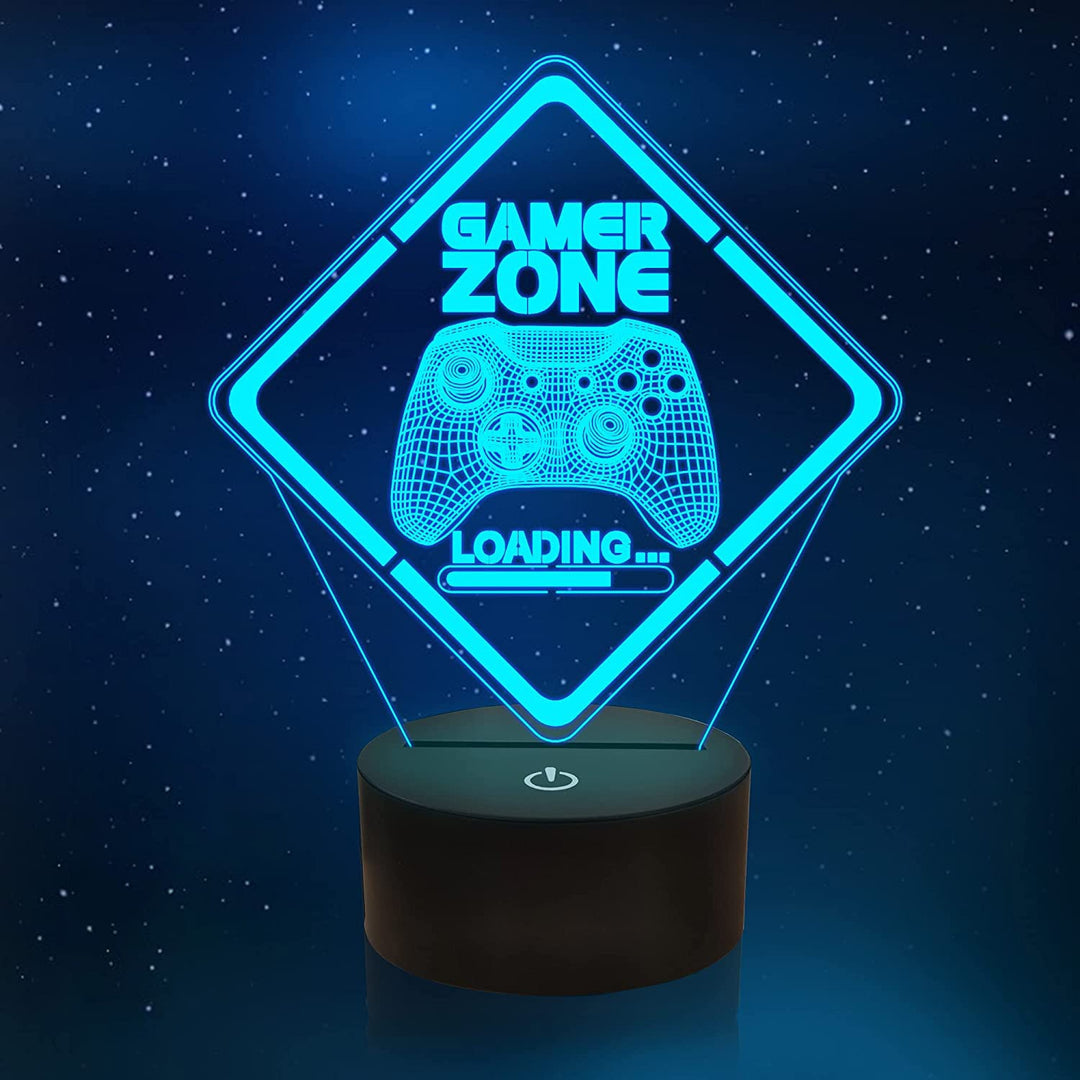 Sammy Jackson™ Magiczna lampka nocna do gier | Stwórz magiczną atmosferę w swojej sypialni