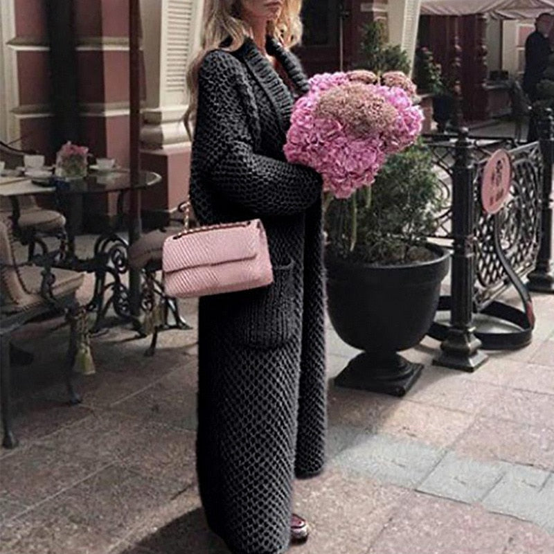 Luna Winter Vest | Delightfully long & warm