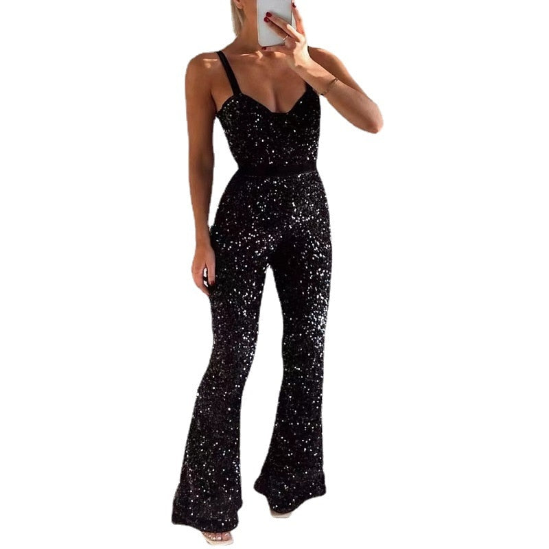 Kombinezon Giorgio Glitter | Ten look z pewnością przyciąga spojrzenia