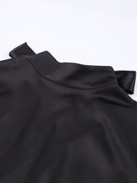 Loïs Satin Dress | With a beautiful bow and open back