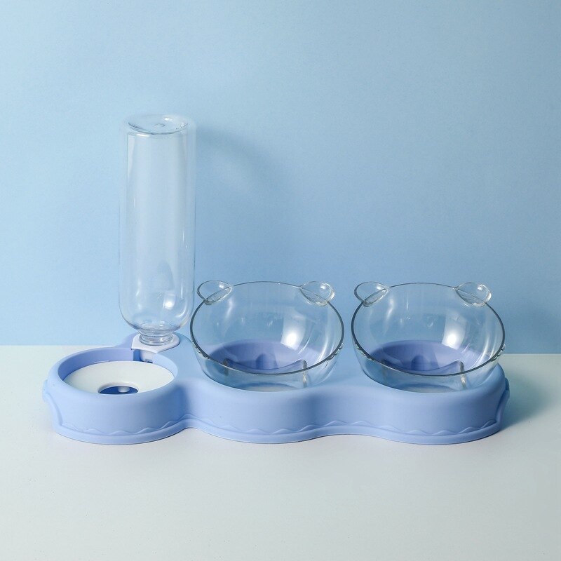 Sammy Jackson™ 3-in-1 Karl Kattenvoerbak | Super handig voor jouw huisdier