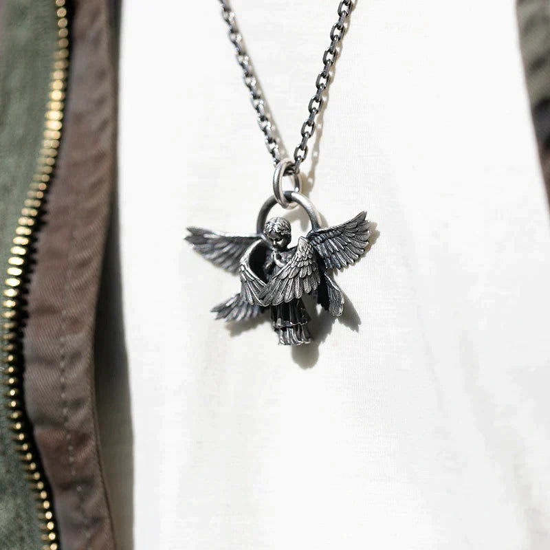 Seraphim Angel Wing Necklace | Protects you wherever you go