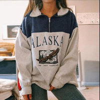 Bluza z kapturem Oversized Alaska | Ciepła i wygodna na zimne dni