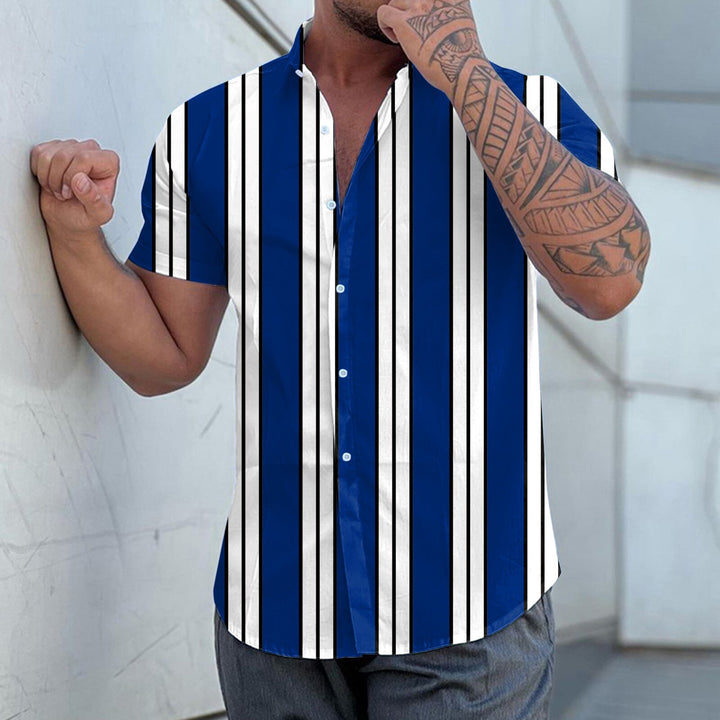 Zane Blouse | Met gestreept design