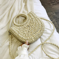 Sammy Jackson™ Romy Woven Shoulder Bag | A summery & elegant bag for women