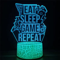 Sammy Jackson™ Magiczna lampka nocna do gier | Stwórz magiczną atmosferę w swojej sypialni
