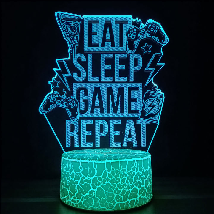 Sammy Jackson™ Magiczna lampka nocna do gier | Stwórz magiczną atmosferę w swojej sypialni