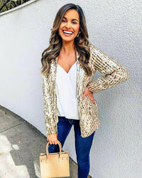 Linn Glitter Blazer | The must-have for the upcoming holidays
