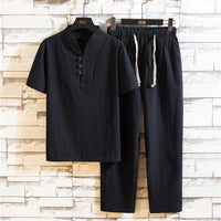 Sammy Jackson™ Luno Linnen Kledingset | Een luchtige & zomerse kledingset voor heren