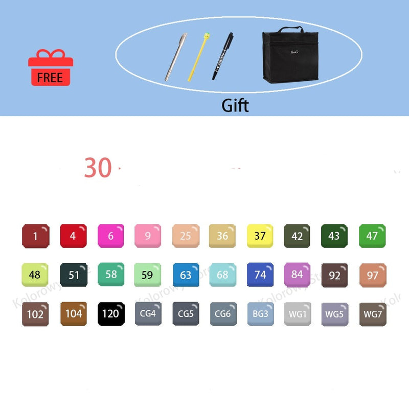 Sammy Jackson™ Manga Color Markers | For Your Unique Artwork