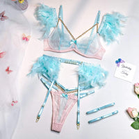 Sammy Jackson™ Mirella 3-Piece Lingerie Set | A sexy set with unique details