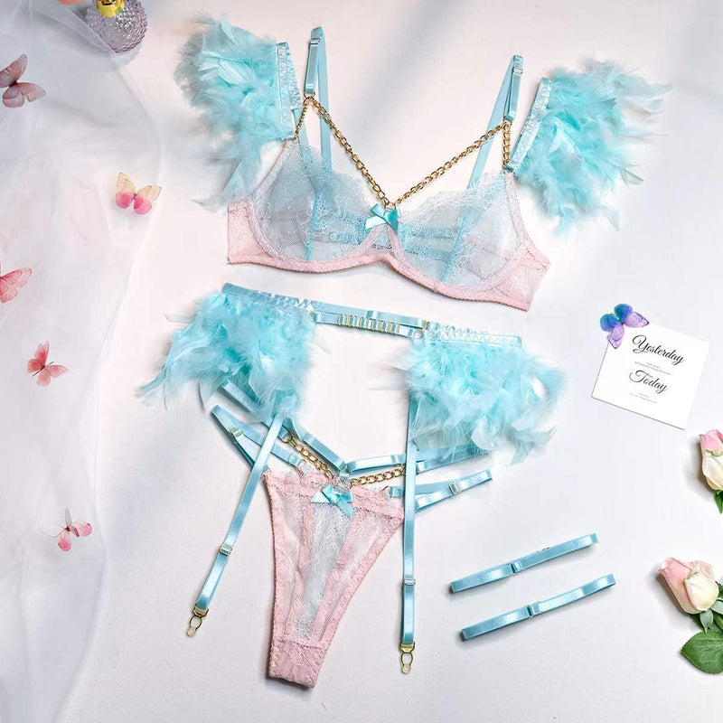 Sammy Jackson™ Mirella 3-Piece Lingerie Set | A sexy set with unique details