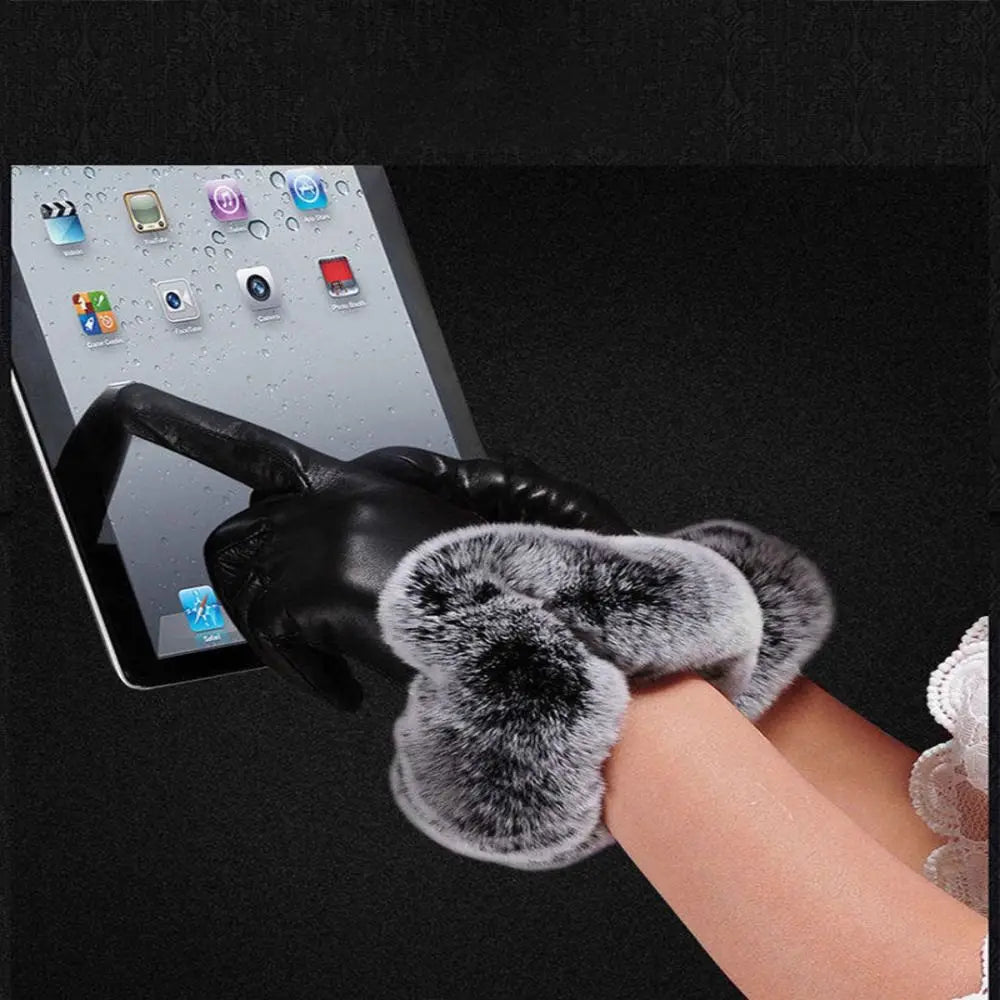 Apple Leather Gloves | Stylish & Warm