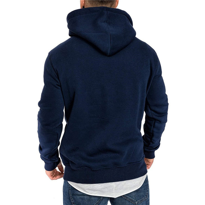 Sammy Jackson™ | Casual Hoodie voor Heren - Met Buidelzak en Wit Koord