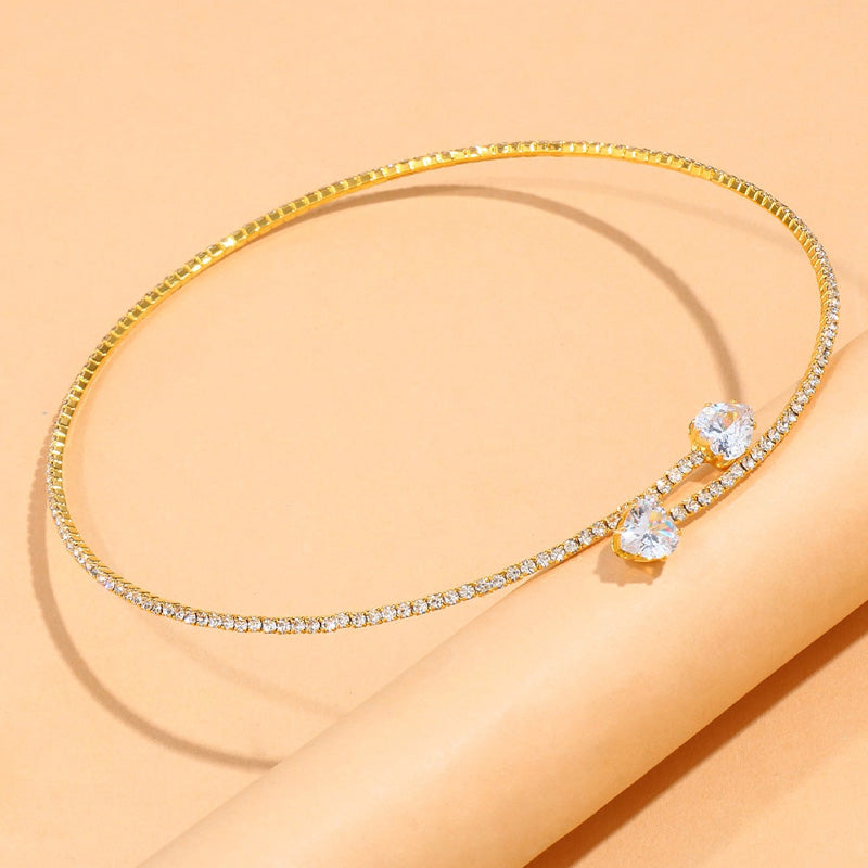 Choker Necklace with Stones | Radiant and Unique!
