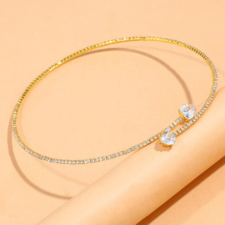 Choker Necklace with Stones | Radiant and Unique!