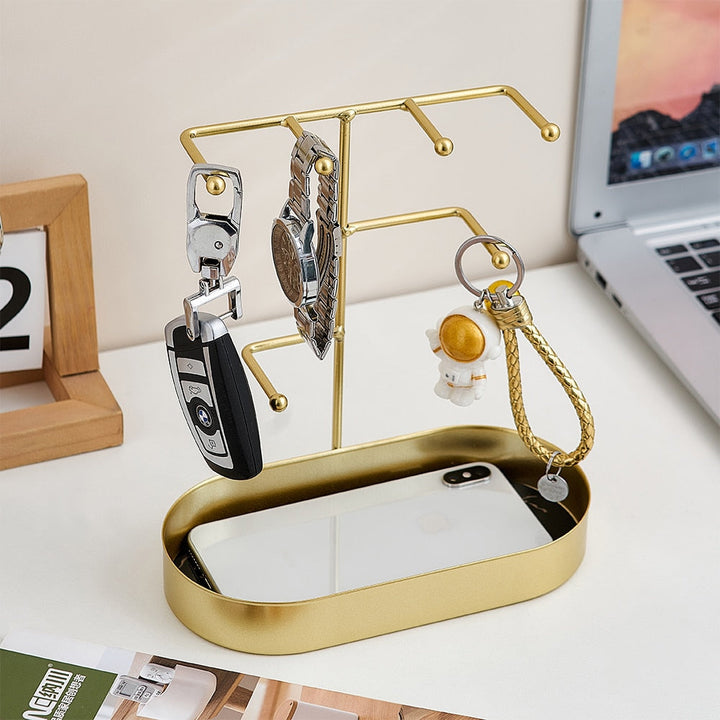 Nordic Design Storage Rack | Handy Accessory with a Luxurious Look