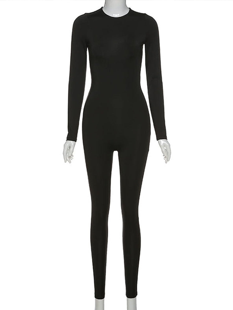 Jaimie Jumpsuit | A unique & very stylish bodycon jumpsuit