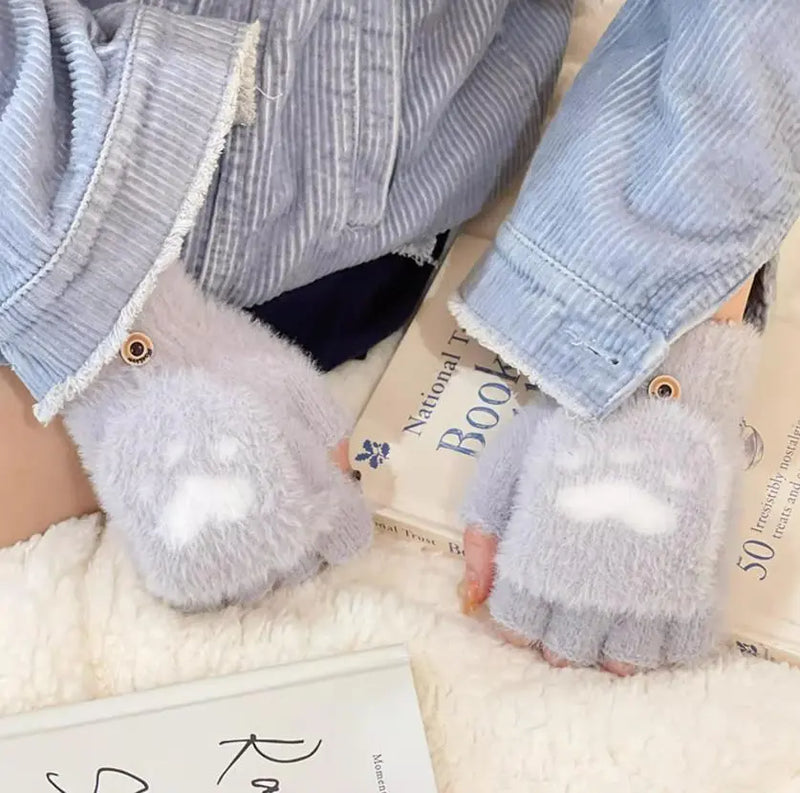 Ally Flip Mink Mittens | Cute & Comfy