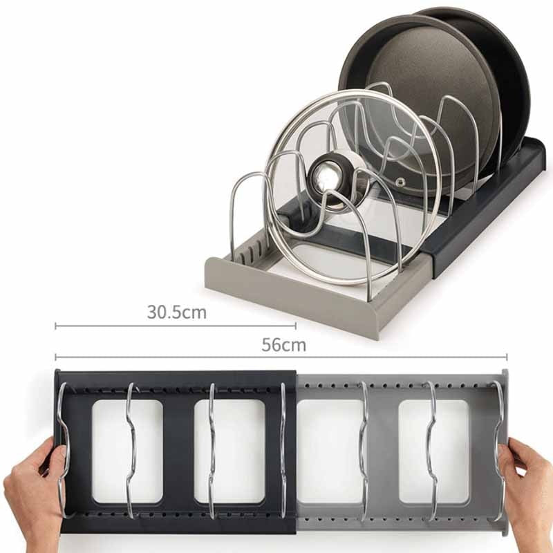 Organizer do naczyń | Rozwiązanie na zagracone szafy