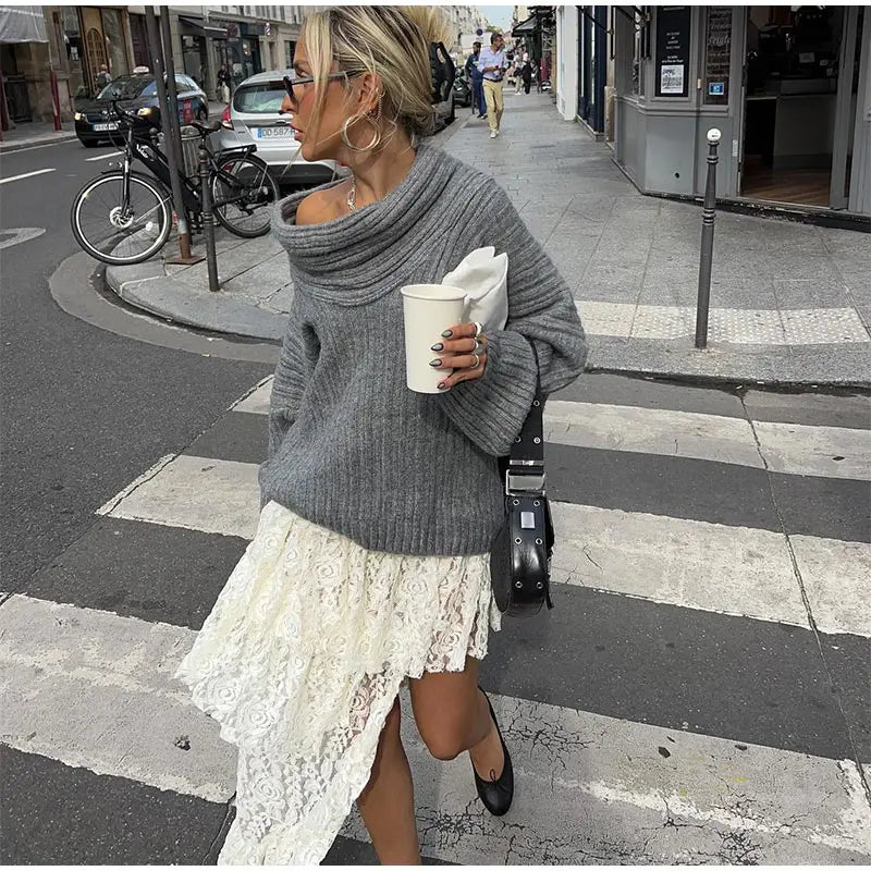 Sylvia Knitted Sweater | Stylish & Versatile