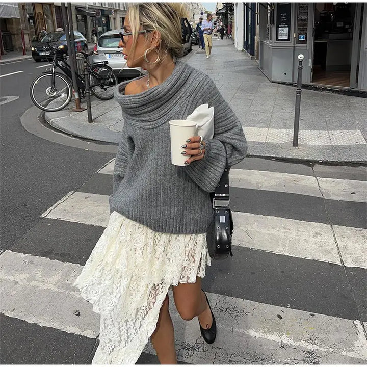 Sylvia Knitted Sweater | Stylish & Versatile