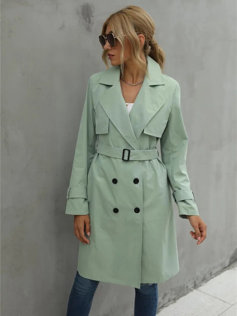 Płaszcz Trench Kelly | Strak & Stijlvol
