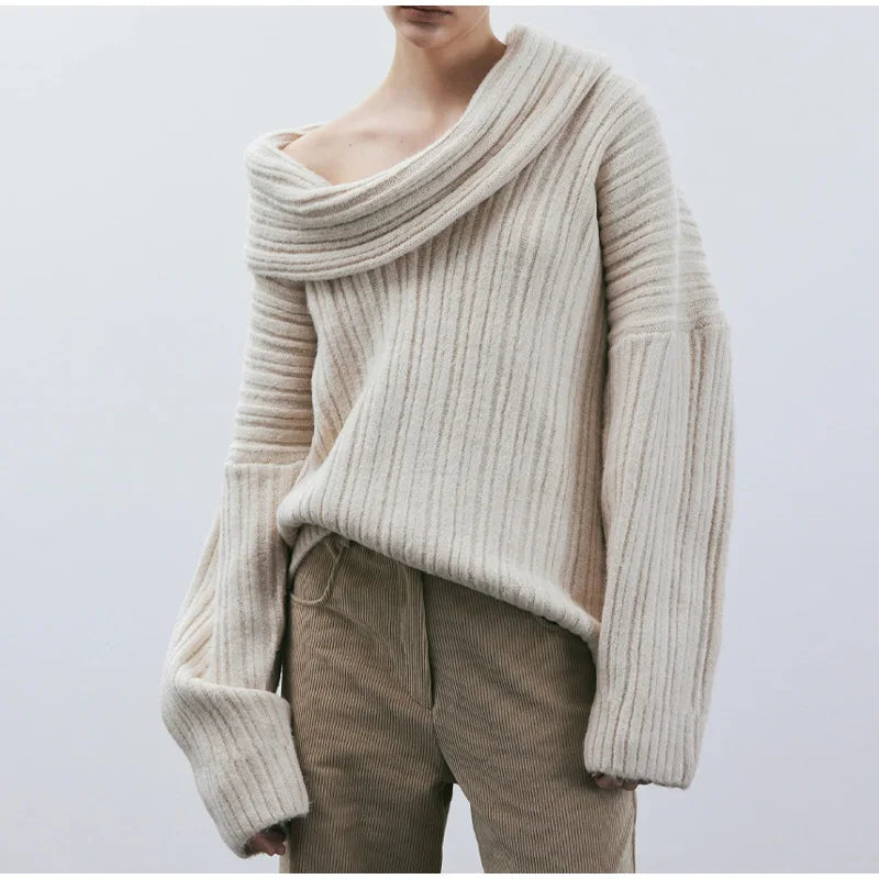 Sylvia Knitted Sweater | Stylish & Versatile