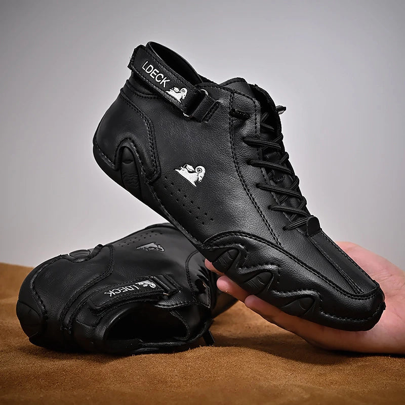 Daisy Leather Winter Sneakers | Warm & Versatile